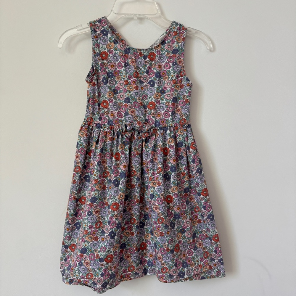 Floral Kids Dress - Multicolor